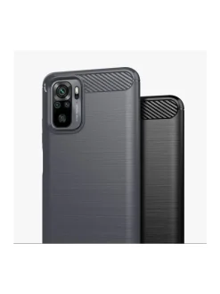 COFI 1453 Smartphones & Zubehör<Carbon Case Hülle kompatibel mit Realme 10 Pro Schwarz in Schwarz