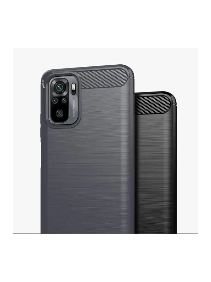 COFI 1453 Smartphones & Zubehör<Carbon Case Hülle kompatibel mit Realme 10 Pro Schwarz in Schwarz