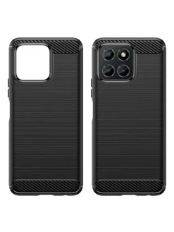 COFI 1453 Smartphones & Zubehör<Carbon Case Hülle kompatibel mit Honor 200 schwarz in Schwarz