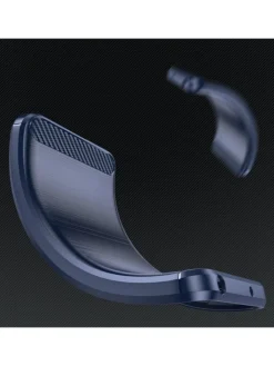 COFI 1453 Smartphones & Zubehör<Carbon Case Silikon Handyhülle blau für iPhone 16 Plus in Schwarz