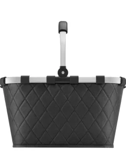 Reisenthel Einkaufstaschen & -Trolleys<Carrybag - Einkaufskorb (cord dark matcha) in rhombus black