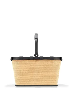 Reisenthel Einkaufstaschen & -Trolleys<Carrybag - Einkaufskorb (cord dark matcha) in frame raffia black