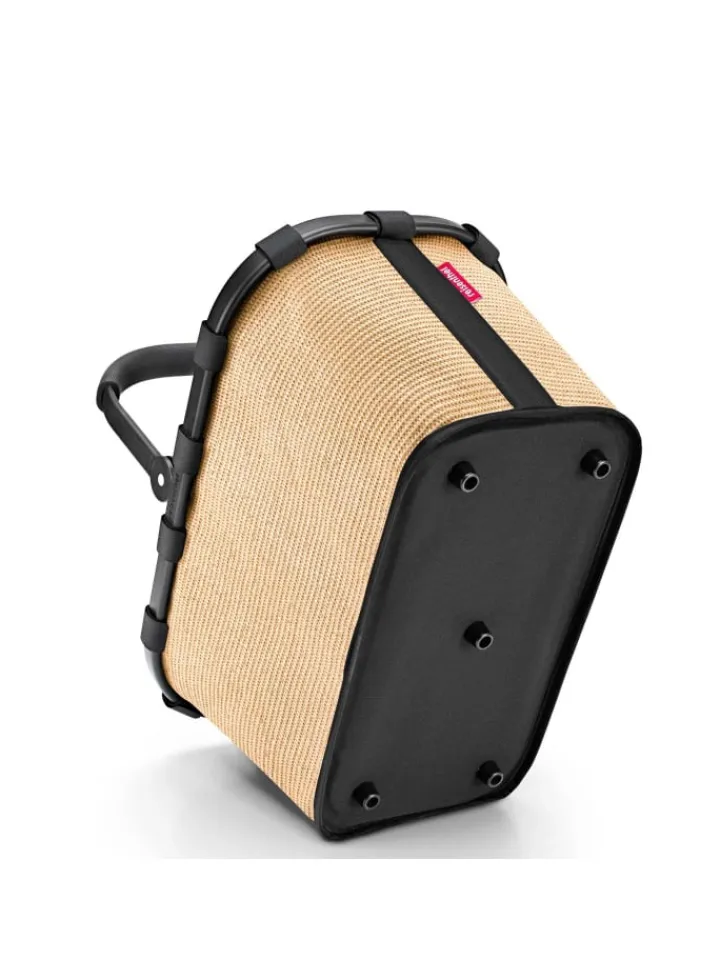 Reisenthel Einkaufstaschen & -Trolleys<Carrybag - Einkaufskorb (cord dark matcha) in frame raffia black