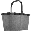 Reisenthel Einkaufstaschen & -Trolleys<Carrybag - Einkaufskorb (cord dark matcha) in twist silver