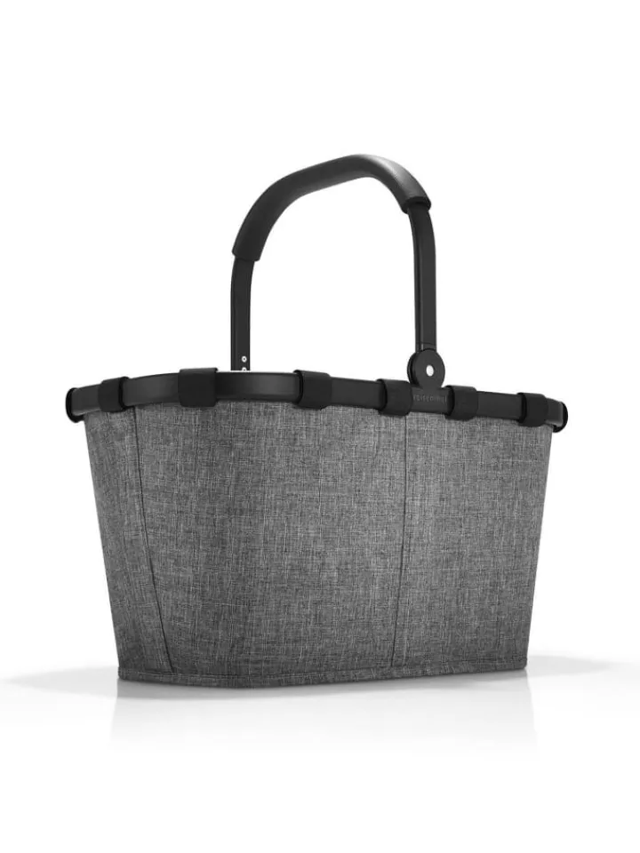 Reisenthel Einkaufstaschen & -Trolleys<Carrybag - Einkaufskorb (cord dark matcha) in twist silver