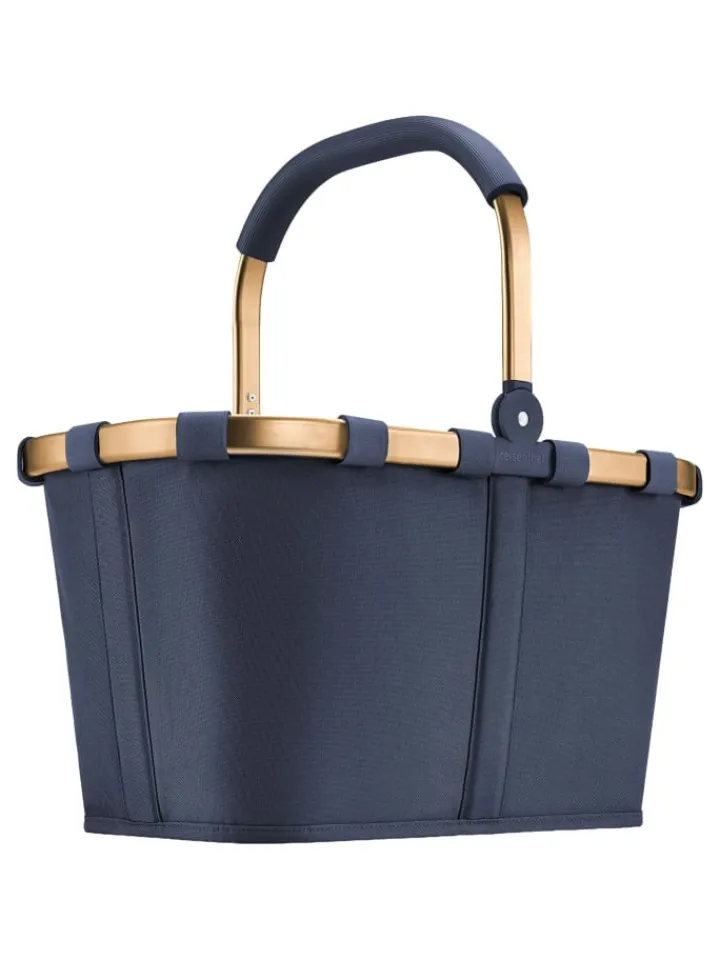 Reisenthel Einkaufstaschen & -Trolleys<Carrybag - Einkaufskorb (cord dark matcha) in midnight gold