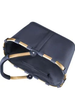 Reisenthel Einkaufstaschen & -Trolleys<Carrybag - Einkaufskorb (cord dark matcha) in midnight gold