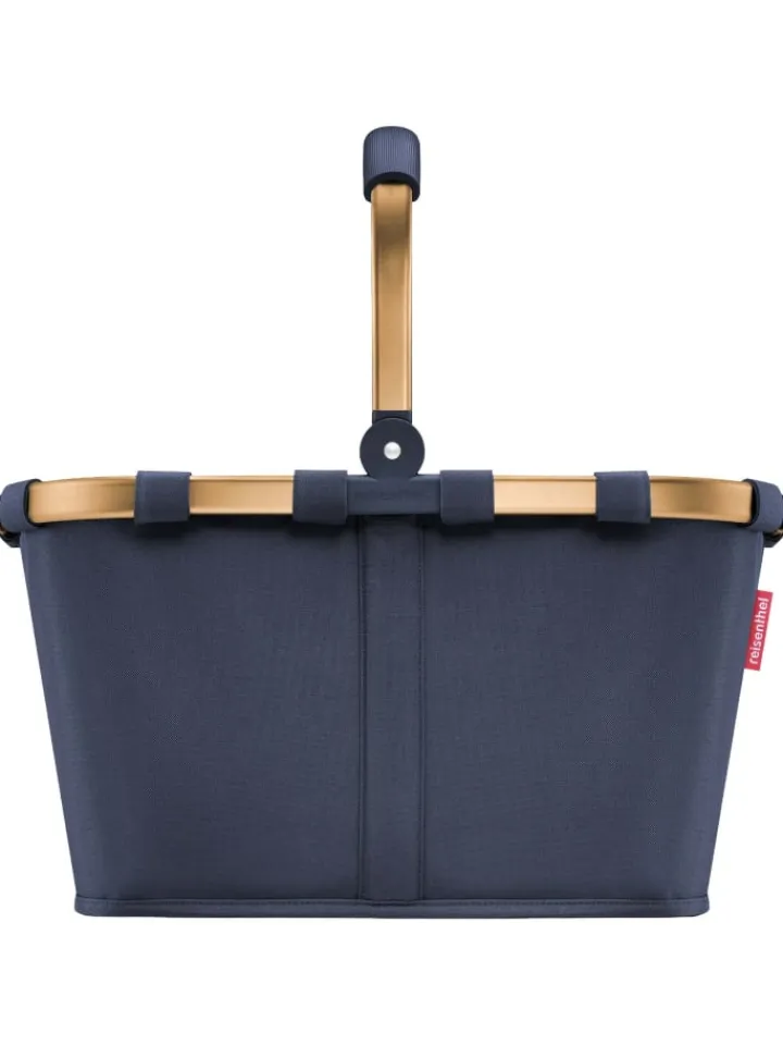 Reisenthel Einkaufstaschen & -Trolleys<Carrybag - Einkaufskorb (cord dark matcha) in midnight gold