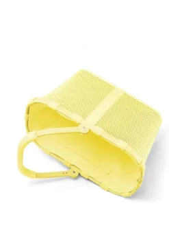 Reisenthel Einkaufstaschen & -Trolleys<Carrybag - Einkaufskorb (cord dark matcha) in frame mesh lemon