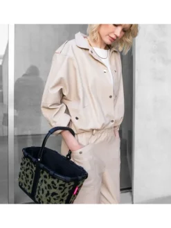 Reisenthel Einkaufstaschen & -Trolleys<carrybag xs - Einkaufskorb 21 cm (teddy leo olive) in teddy leo olive