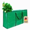 Intirilife Künstliche Weihnachtsbäume<Christbaum Aufbewahrungstasche Tannenbaum - Größe 135 x 34 x 68 cm in Grün
