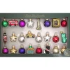 Krebs Glas Lauscha Weihnachtsschmuck<Christbaumornamente "Mini-Figurensortiment" in Bunt - 24 Stück