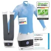 CLEANmaxx Bügeleisen<Bügler mit Dampffunktion für Hemden & Blusen + Bügler-Aufsatz für