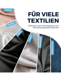 CLEANmaxx Bügeleisen<Bügler mit Dampffunktion für Hemden & Blusen + Bügler-Aufsatz für