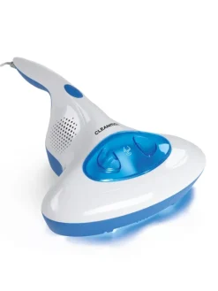 CLEANmaxx Staubsauger<Milben-Handstaubsauger mit UV-C-Licht - blau/weiß
