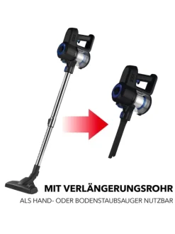CLEANmaxx Staubsauger<Zyklon-Staubsauger - schwarz/blau