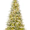 COSTWAY Künstliche Weihnachtsbäume<190cm Künstlich PE Weihnachtsbaum LED in Grün