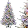 COSTWAY Künstliche Weihnachtsbäume<210cm Künstlicher Weihnachtsbaum in Grün