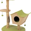 COSTWAY Katzen<110cm Kratzbaum in Grün