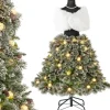 COSTWAY Künstliche Weihnachtsbäume<150cm Weihnachtsbaum in Schneiderpuppen-Optik in Grün