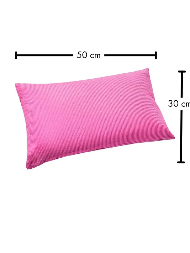 FYNCH-HATTON Kissen & Kissenhüllen<Cordkissen "Wanja" in Pink - (L)50 x (B30 cm