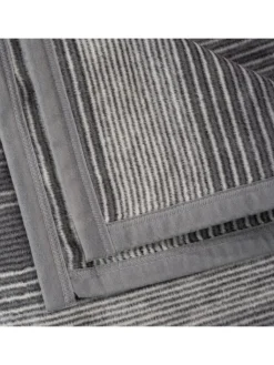biederlack Wohndecken & Plaids<Cotton Home Wohndecke Lines in grau