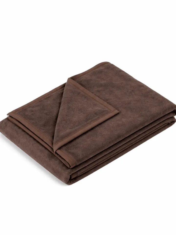 biederlack Wohndecken & Plaids<Cotton Home Wohndecke Uni in taupe