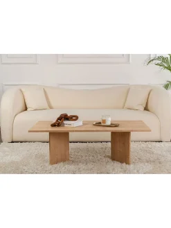 Scandinavia Concept Tische<Couchtisch in Hellbraun - (B)119 x (H)40 x (T)60 cm