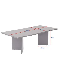Scandinavia Concept Tische<Couchtisch in Hellbraun - (B)119 x (H)40 x (T)60 cm