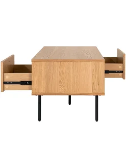 House Nordic Tische<Couchtisch "Kyoto" in Hellbraun - (B)100 x (H)50 x (T)45 cm