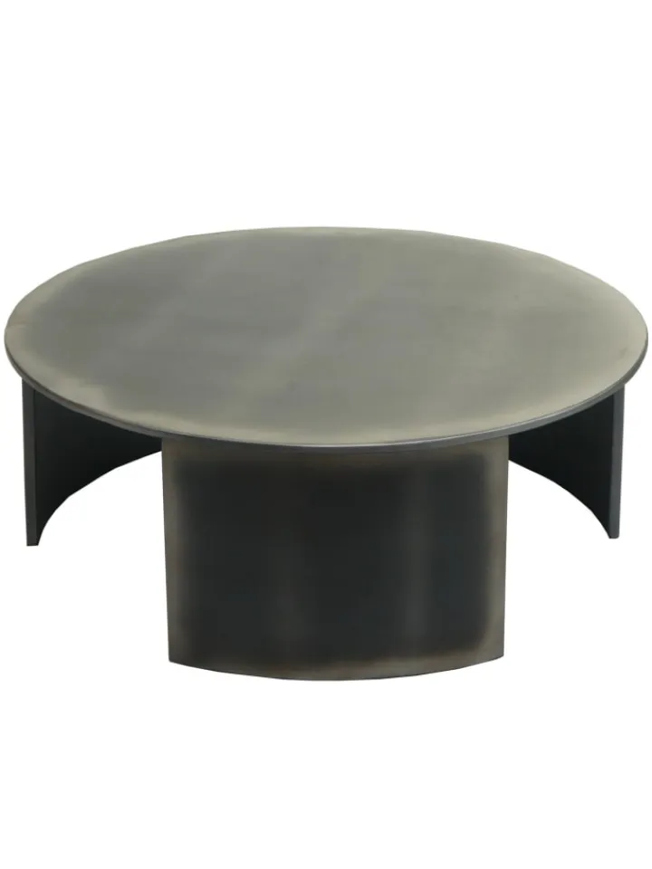 MCW Möbel-Sets<Couchtisch L74 Industrial rund
