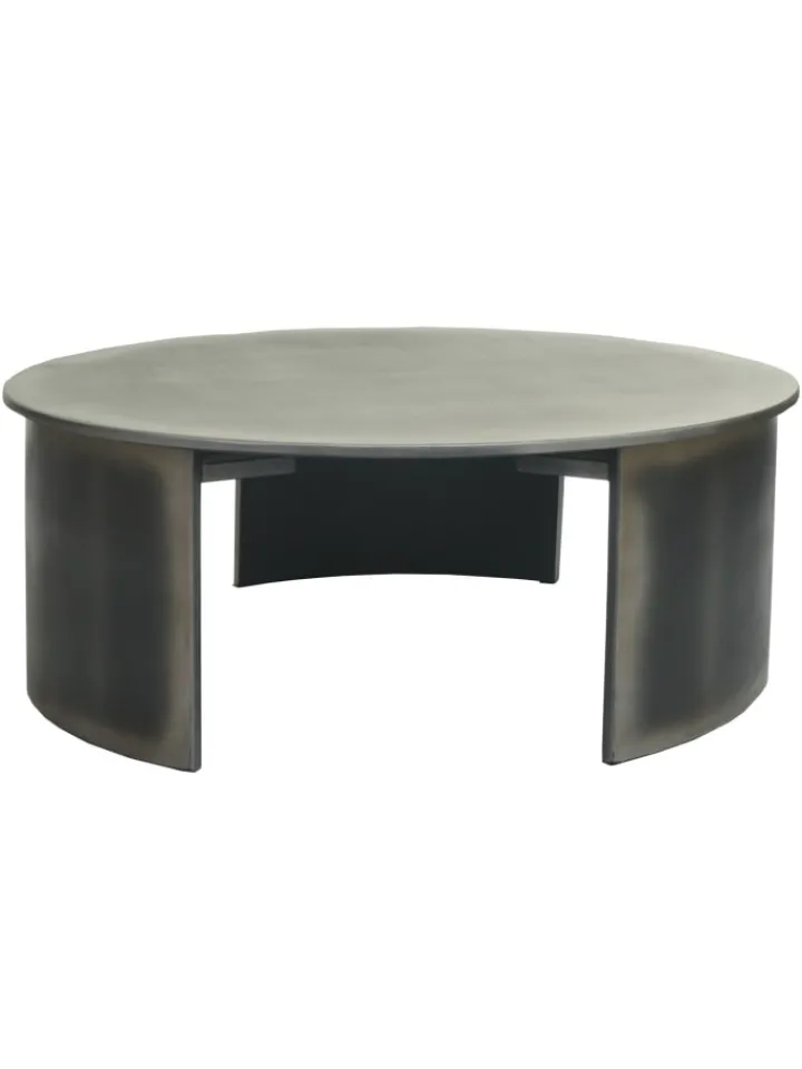 MCW Möbel-Sets<Couchtisch L74 Industrial rund