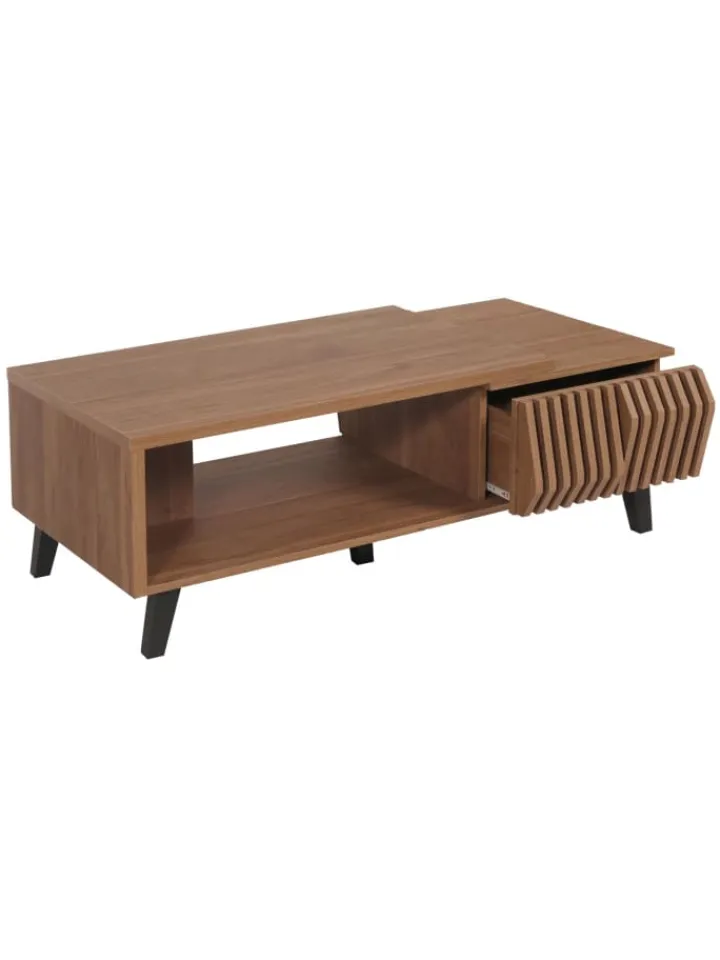 MCW Möbel-Sets<Couchtisch M45 3D-Design Schubladen
