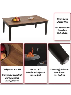 MCW Möbel-Sets<Couchtisch M55 HDF Laminat Melamin