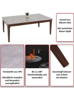 MCW Möbel-Sets<Couchtisch M55 HDF Laminat Melamin