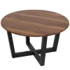 MCW Möbel-Sets<Couchtisch -M61 Laminat Melamin Ø80cm