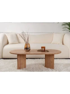 Scandinavia Concept Tische<Couchtisch ''Sable'' in Hellbraun - (B)119 x (H)39,8 x (T)60 cm