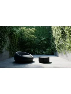 KADIMA DESIGN Tische<Couchtisch 67x67x31 cm Metall Sofatisch Rund, Design