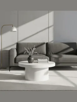 KADIMA DESIGN Tische<Couchtisch 60x60x30 cm Sofatisch in Hochglanz Modern, Design
