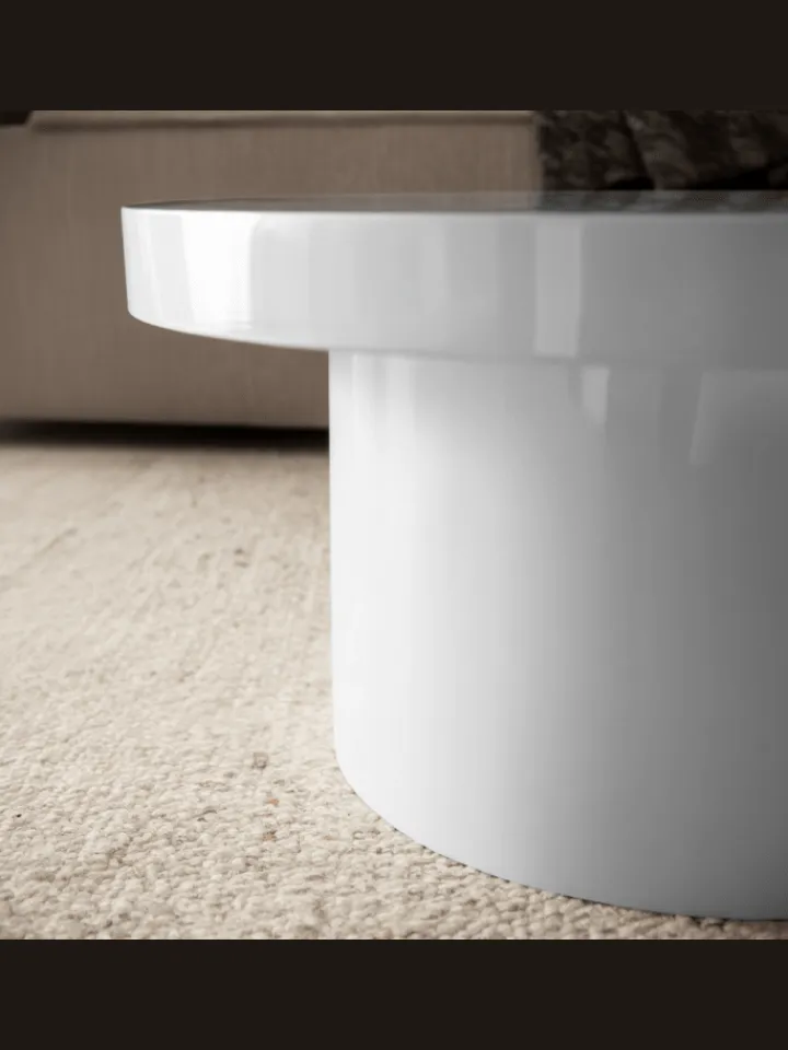 KADIMA DESIGN Tische<Couchtisch 60x60x30 cm Sofatisch in Hochglanz Modern, Design