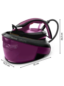 Tefal Klima & Haushalt|Bügeleisen<Dampfbügelstation "Express Vision - SV8152E0" in Pink