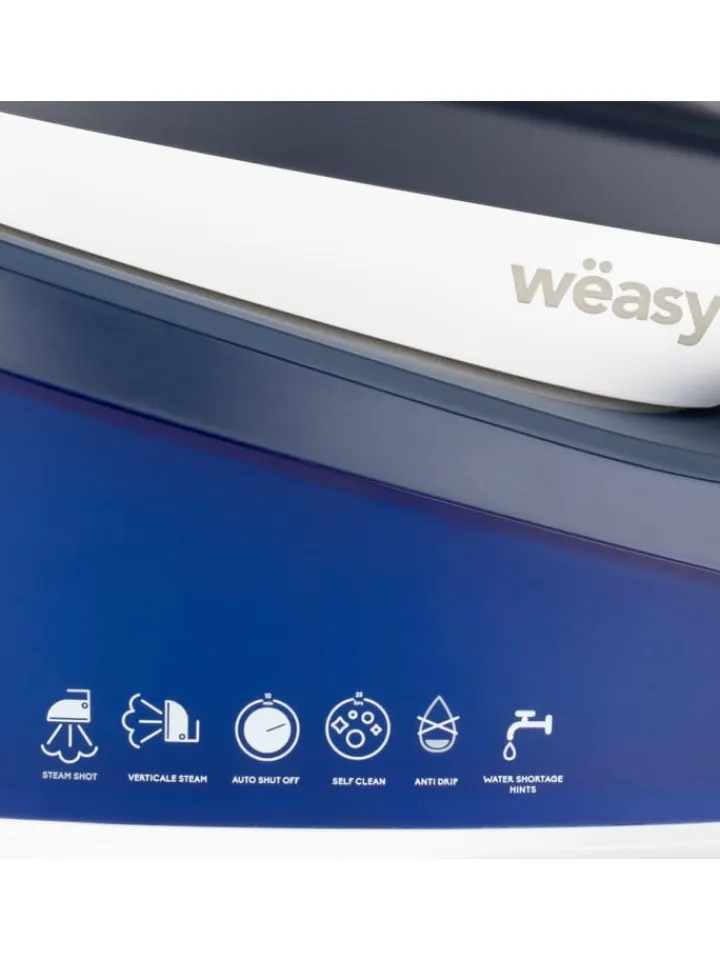 Weasy Bügeleisen<Dampfbügelstation LIN220 in Blau