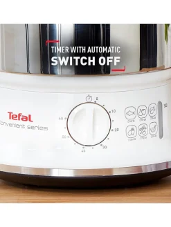 Tefal Küchenelektronik<Dampfgarer "VC1451" in Silber/ Weiß