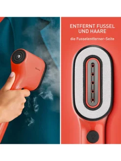 Tefal Bügeleisen|Klima & Haushalt<Dampfglätter "Pure Pop" in Rot