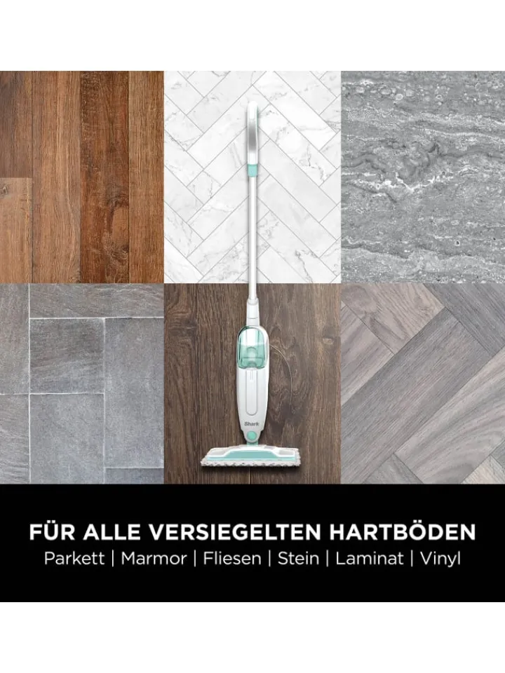 Shark Staubsauger<Dampfreiniger S1000EU in weiß