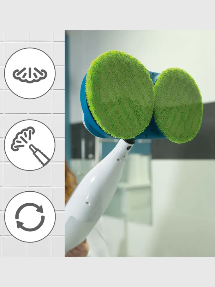 Livington Putz- & Waschutensilien<Dampfreiniger Steam Twister weiß - in Weiß