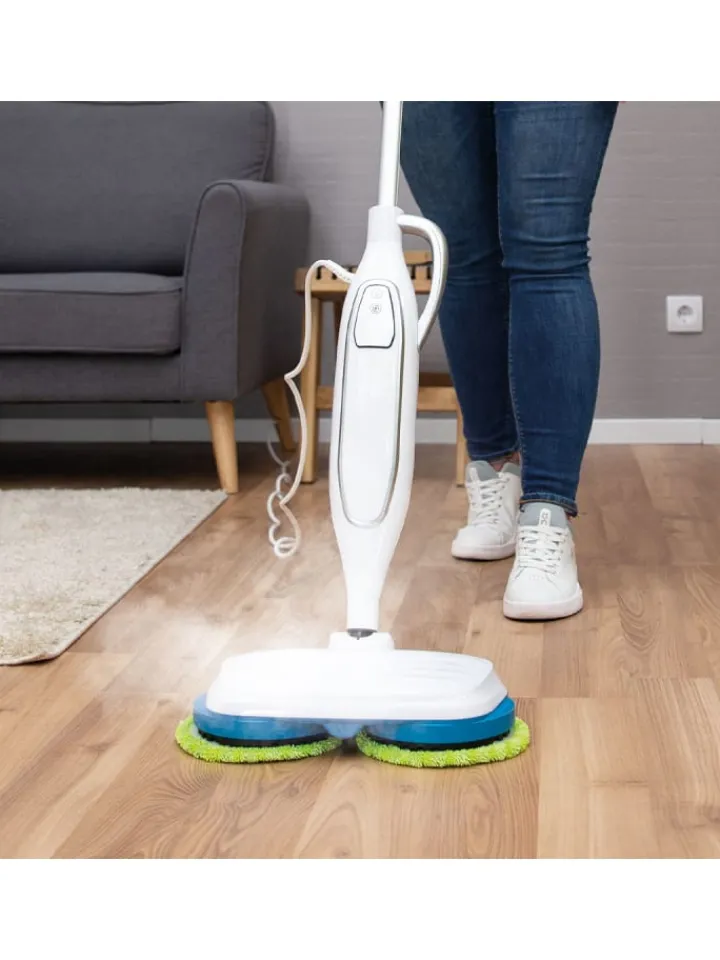 Livington Putz- & Waschutensilien<Dampfreiniger Steam Twister weiß - in Weiß