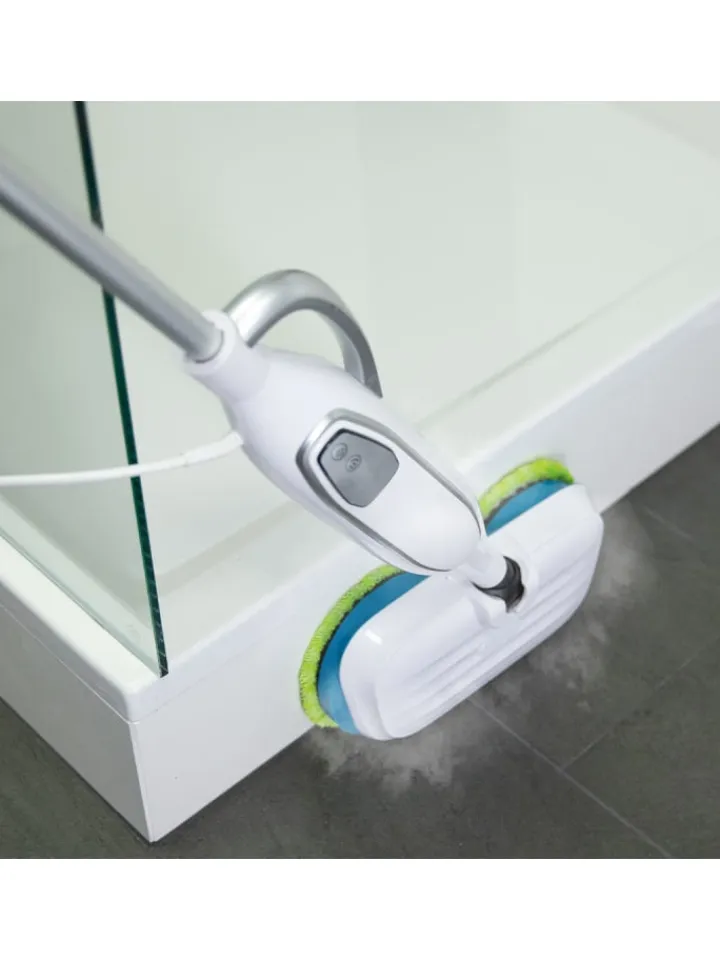 Livington Putz- & Waschutensilien<Dampfreiniger Steam Twister weiß - in Weiß