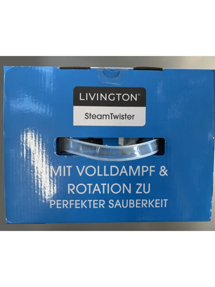 Livington Putz- & Waschutensilien<Dampfreiniger Steam Twister weiß - in Weiß