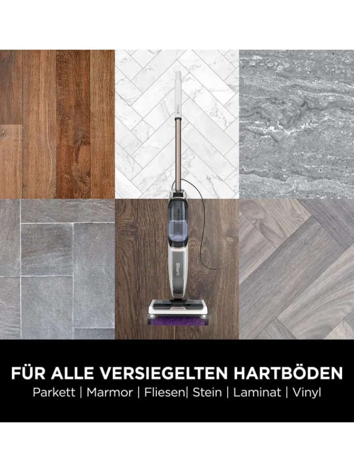 Shark Staubsauger<Dampfreiniger SteamPickUp SD200EU in weiß